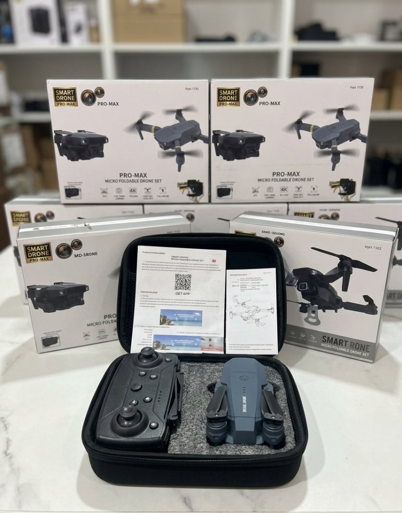 Dron con doble cámara 4K + Maletín Gratis
