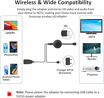 Adaptador Chromecast inalámbrico para TV - additional image 2