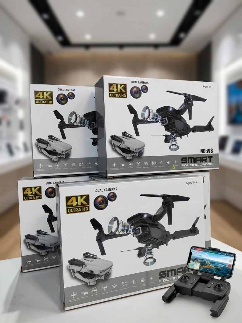 Dron con doble cámara 4K + Maletín Gratis