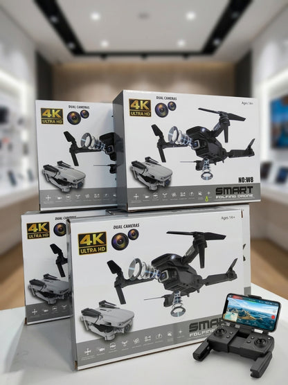 Dron con doble cámara 4K + Maletín Gratis