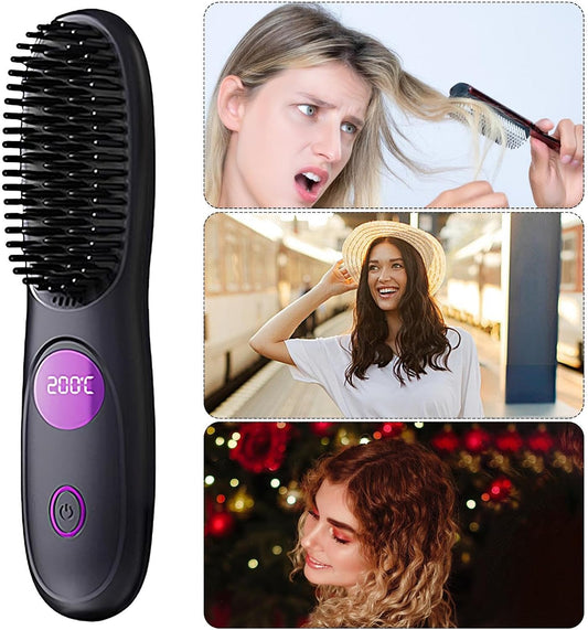 Cepillo alisador portátil ( 2Colores )